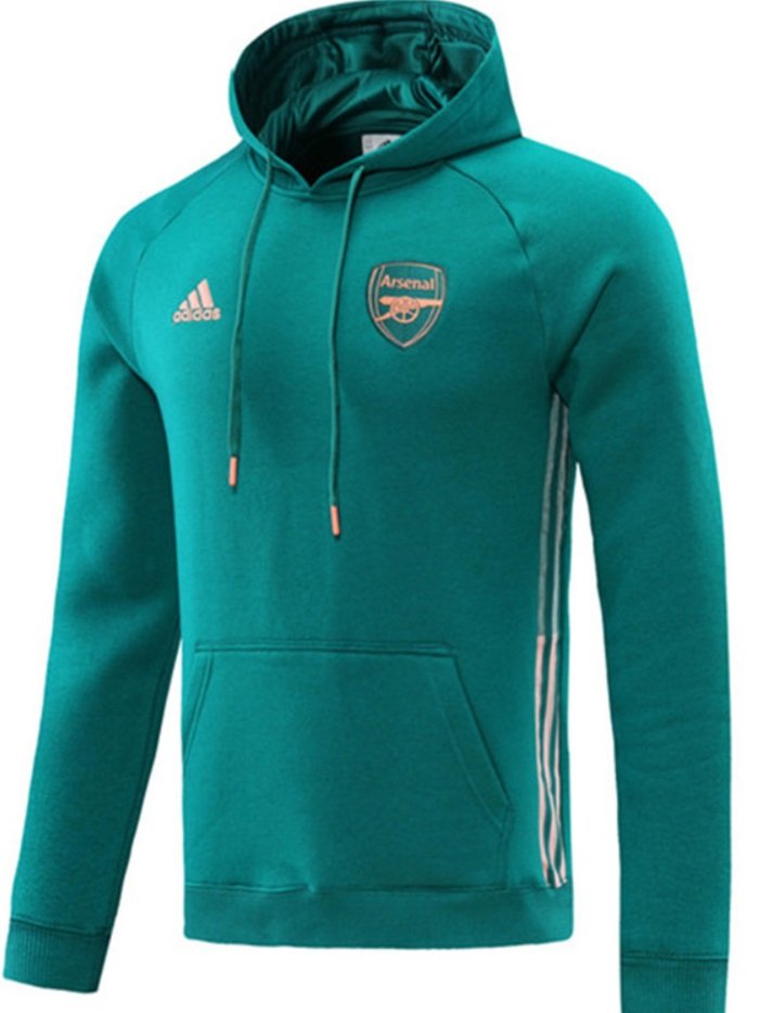 Jaqueta Moletom oficial Adidas Arsenal 2020 2021 Verde